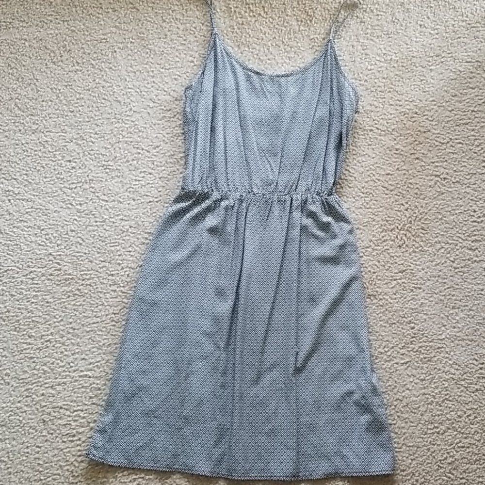 Black and white summer dress